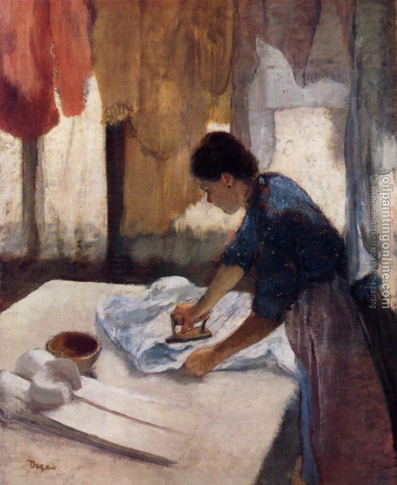 Degas, Edgar - Woman Ironing